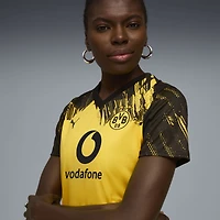 Women's Puma Yellow Borussia Dortmund 2025/26  Replica Jersey