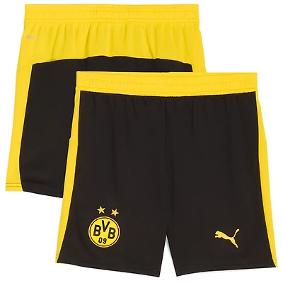 Short Puma noir Borussia Dortmund 2025/26 dryCELL Replica pour jeune