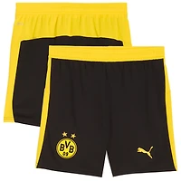 Short Puma noir Borussia Dortmund 2025/26 dryCELL Replica pour jeune