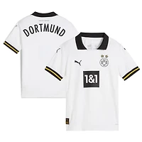 Youth Puma White Borussia Dortmund 2024/25 Third Replica Jersey
