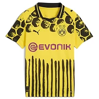 Maillot Puma x KidSuper jaune pour jeunes, réplique de la Coupe du Monde des Clubs FIFA 2025 Borussia Dortmund