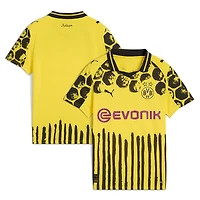 Maillot Puma x KidSuper jaune pour jeunes, réplique de la Coupe du Monde des Clubs FIFA 2025 Borussia Dortmund