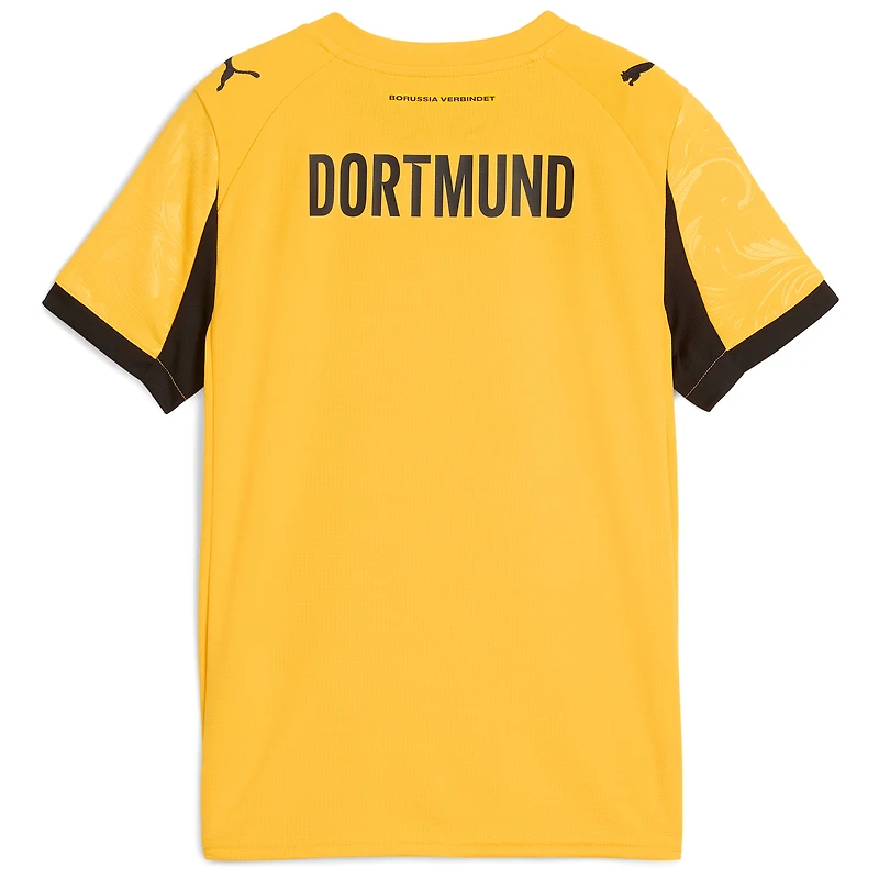 Youth Puma Yellow Borussia Dortmund 2025/26 Cup Replica Jersey