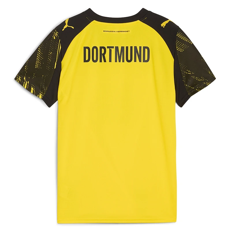 Maillot réplique jaune Puma pour jeunes du Borussia Dortmund 2025/26