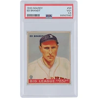 Ed Brandt Boston Braves 1933 Goudey #50 PSA Authenticated 3.5 Card