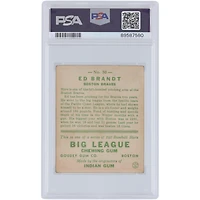 Ed Brandt Boston Braves 1933 Goudey #50 PSA Authenticated 3.5 Card