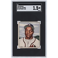 Sam Jethroe Boston Braves 1950 Bowman #248 SGC Authenticated 1.5 Rookie Card