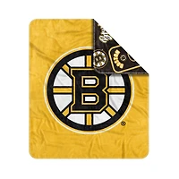 Couverture tissée Dream Weave des Bruins de Boston 50" x 60"