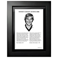 Bobby Orr Boston Bruins - 1979 Legends Line 12'' x 16'' Photo encadrée