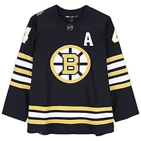 Maillot adidas authentique noir dédicacé par Bobby Orr des Boston Bruins pour le 100e anniversaire