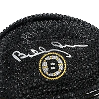 Bobby Orr Boston Bruins Autographed Swarovski Crystal Mini Helmet - Art by Rock On Sports