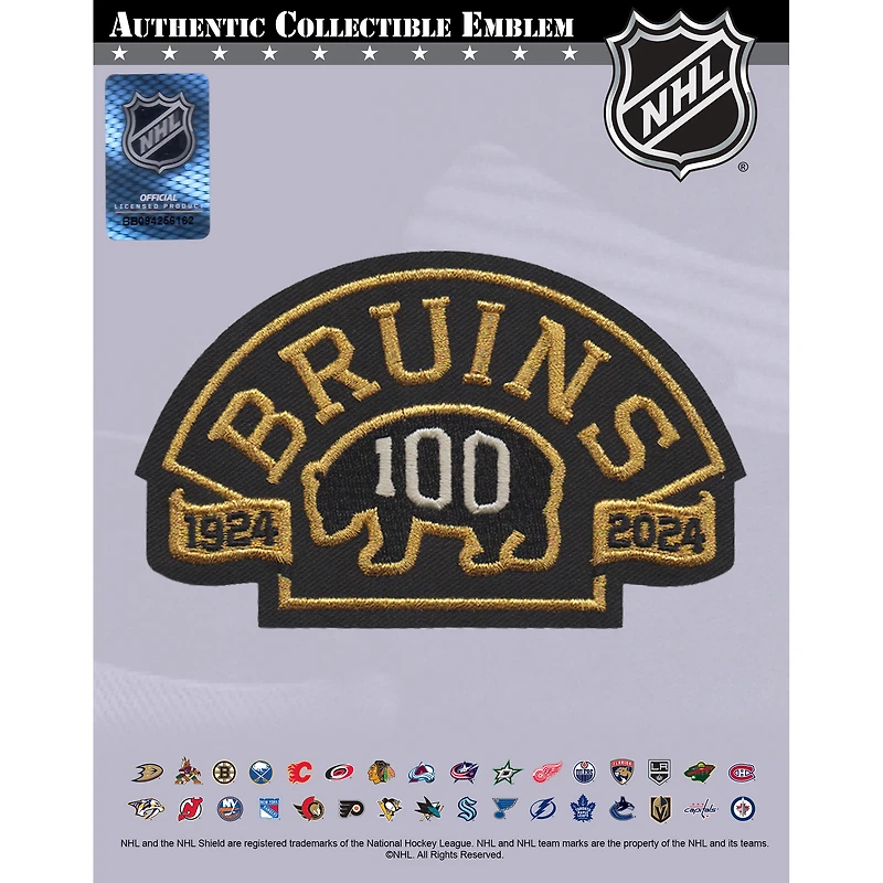 Écusson du maillot du 100e anniversaire des Bruins de Boston