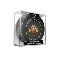 Boston Bruins 100th Anniversary Official Game Puck