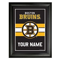 Boston Bruins 12'' x 16'' Personalized Team Frame