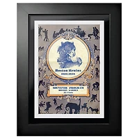 Boston Bruins 1929 Souvenir Program - 12'' x 16'' Framed Program Cover