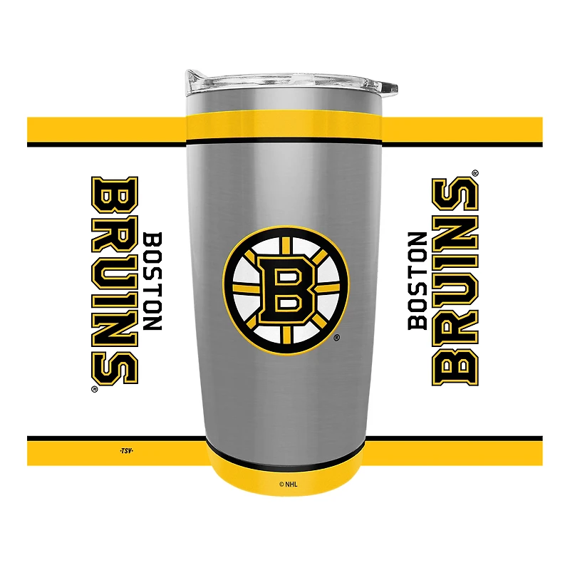 Boston Bruins 20oz. Stainless Steel Team Tumbler