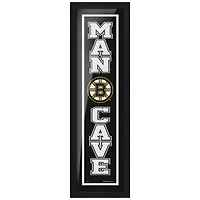 Boston Bruins 6'' x 22'' Man Cave Encadrée - Oeuvre