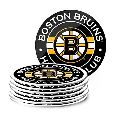 Bruins de Boston - Ensemble de 8 sous-verres