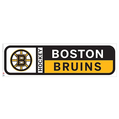 Boston Bruins 90'' x 23'' Team Logo Repositionable Wall Decal