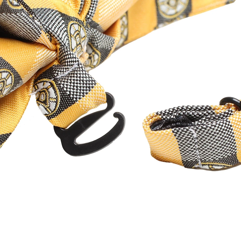Boston Bruins Check Bow Tie