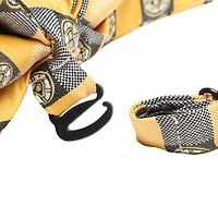Boston Bruins Check Bow Tie
