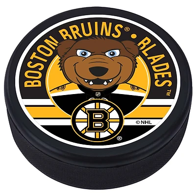 Bruins de Boston - Conception de mascotte rondelle de hockey