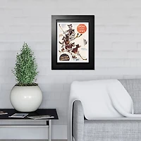Boston Bruins Sport News Boston Garden Bears - Couverture de programme encadrée 12'' x 16''