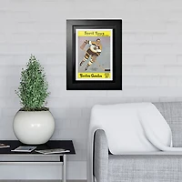 Boston Bruins Sport News Boston Garden Player Edition 2 - Couverture de programme encadrée 12 '' x 16 ''