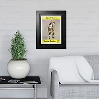 Boston Bruins Sport News Boston Garden Player Edition 6 - 12'' x 16'' Couverture de programme encadrée