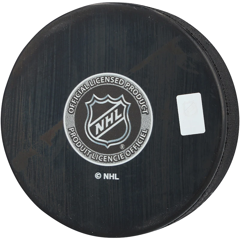 Rondelle de hockey autographiée par Charlie McAvoy (Bruins de Boston) - Signature dorée