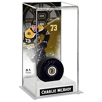 Étui de luxe pour rondelle de hockey Charlie McAvoy des Bruins de Boston