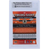 Dougie Hamilton Boston Bruins Autographed 2013-14 Upper Deck Young Guns #202 Beckett Fanatics Witnessed Authenticated Rookie Card