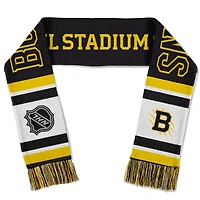 Écharpe de l'équipe des Bruins de Boston, série des stades de la LNH 2026 (Fanatics)
