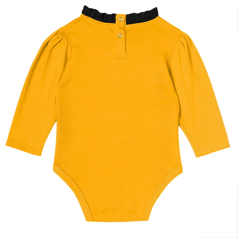 Ensemble 3 pièces à manches longues pour bébé fille Boston Bruins Rink Queen noir