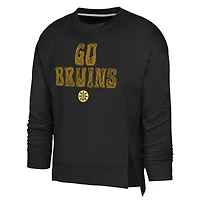 Sweat-shirt noir Game Love des Bruins de Boston pour filles Outerstuff
