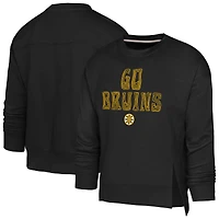 Sweat-shirt noir Game Love des Bruins de Boston pour filles Outerstuff