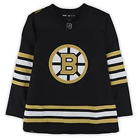 Jeremy Swayman Boston Bruins Autographed 100th Anniversary Black adidas Jersey