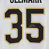 Linus Ullmark Boston Bruins Autographed 2023-24 White adidas Authentic Jersey with 100th Anniversary Patch