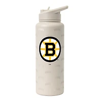 Bouteille isotherme Logo Brands Boston Bruins 34 oz Sand Ghost Quencher