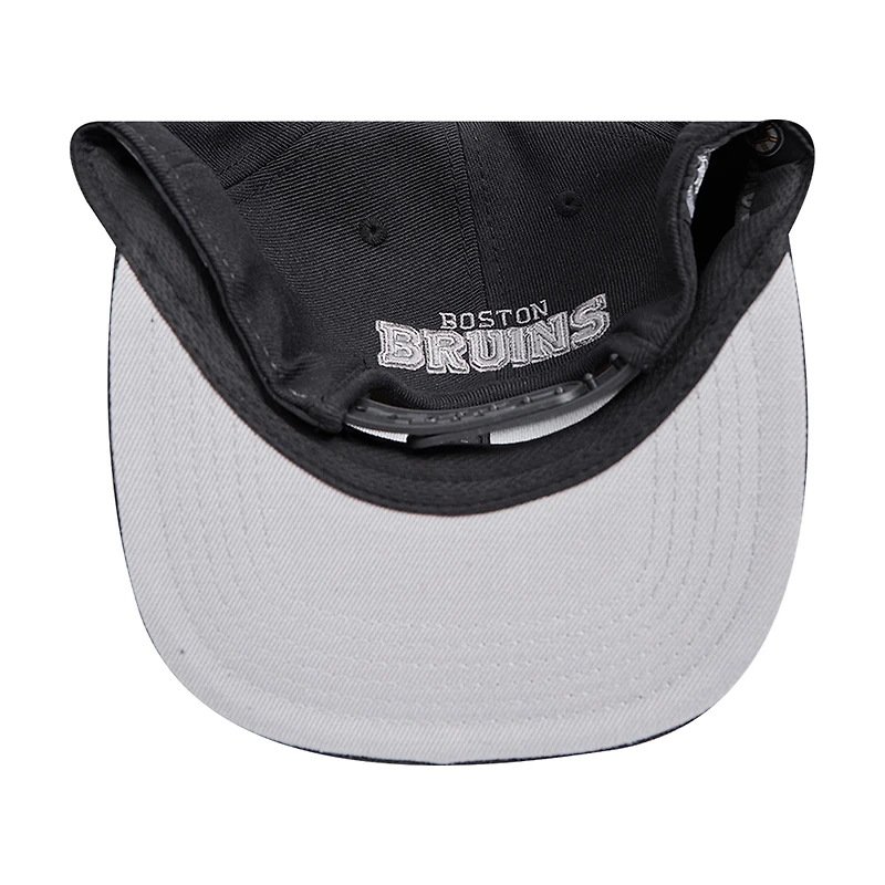 Men's Pro Standard Cream Boston Bruins French Terry Snapback Hat