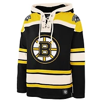 Sweat à capuche '47 noir Boston Bruins Big & Tall Superior Lacer pour hommes