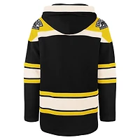 Sweat à capuche '47 noir Boston Bruins Big & Tall Superior Lacer pour hommes