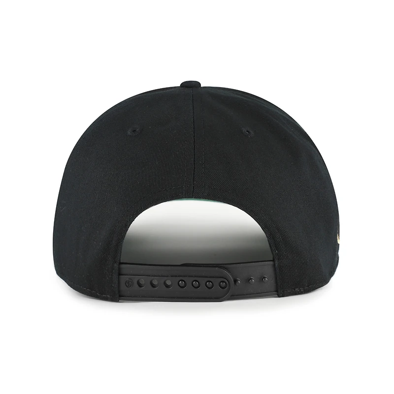 Men's '47 Black Boston Bruins Byline Hitch Adjustable Hat