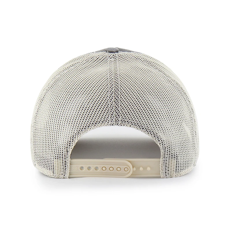 Casquette ajustable Boston Bruins Canteen Pigment Dyed Patch pour homme, couleur anthracite, modèle 47