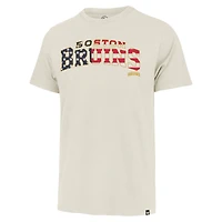 Men's '47 Cream Boston Bruins Americana Franklin T-Shirt