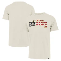 Men's '47 Cream Boston Bruins Americana Franklin T-Shirt