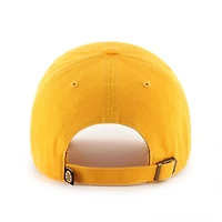 Casquette ajustable « 47 Gold Boston Bruins Core Logo Clean Up » pour homme