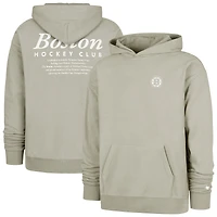 Sweat à capuche gris Boston Bruins Foundation '47 pour homme