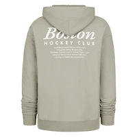 Sweat à capuche gris Boston Bruins Foundation '47 pour homme