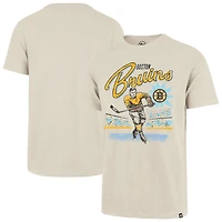 T-shirt de hockey Golden Scrum pour homme, modèle 47 Natural Boston Bruins